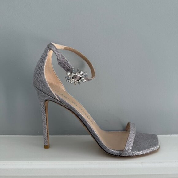 Stuart Weitzman nudistcurve heels new no box